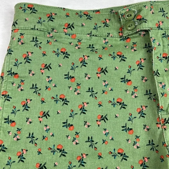 Sanctuary Sz 31 Green Floral Shorts - Picture 2 of 14
